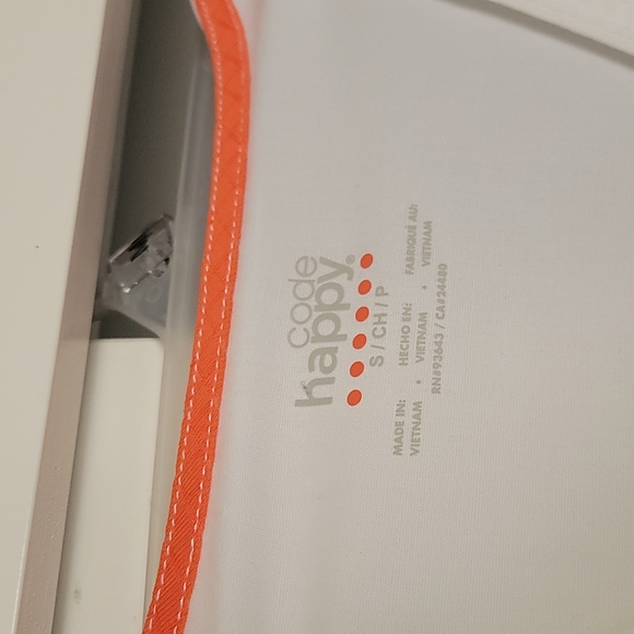 White Code Happy Scrub Top - Picture 6 of 8